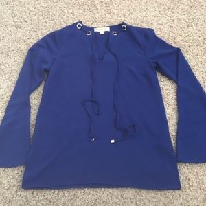 CLEAR OUT SALE Michael Kors Blue Blouse XS